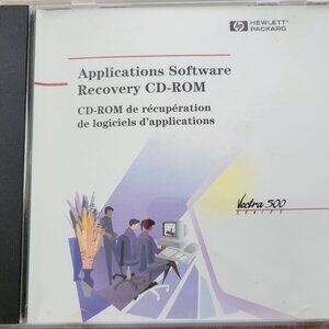 Vintage - HP Applications Software Recovery CD-ROM for Vectra 500, 5011-1866